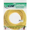 Cabo de rede InLine S/FTP PiMF Cat.6 250MHz PVC CCA amarelo 10m