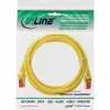 Cabo de rede InLine S/FTP PiMF Cat.6 250MHz PVC CCA amarelo 3m