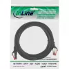 Cabo de rede InLine S/FTP PiMF Cat.6 250MHz PVC CCA preto 1,5 m