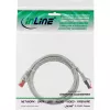 Cabo de rede InLine S/FTP PiMF Cat.6 250MHz PVC CCA cinzento 3m