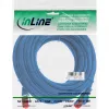 Cabo de rede InLine S/FTP PiMF Cat.6 250MHz PVC CCA azul 10m