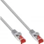 Cabo de rede InLine S/FTP PiMF Cat.6 250MHz PVC CCA cinzento 10m