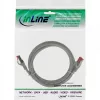 Cabo de rede InLine S/FTP PiMF Cat.6 250MHz PVC CCA cinzento 2m