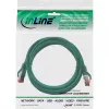 Cabo de rede InLine S/FTP PiMF Cat.6 250MHz PVC CCA verde 3m