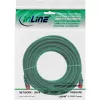 Cabo de rede InLine S/FTP PiMF Cat.6 250MHz PVC CCA verde 5m