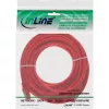 Cabo de rede InLine S/FTP PiMF Cat.6 250MHz PVC CCA vermelho 7,5m