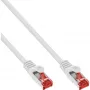 Cabo de rede InLine S/FTP PiMF Cat.6 250MHz PVC CCA branco 5m