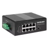 Switch industrial Intellinet 8 portas Gigabit Ethernet PoE+