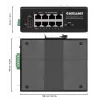 Switch industrial Intellinet 8 portas Gigabit Ethernet PoE+