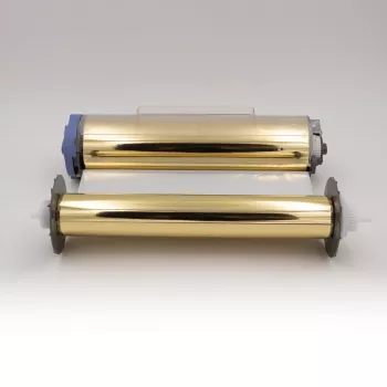 Brother HFA220GD fita de impressão laser dourado 22,3 cm de largura 120 m de comprimento