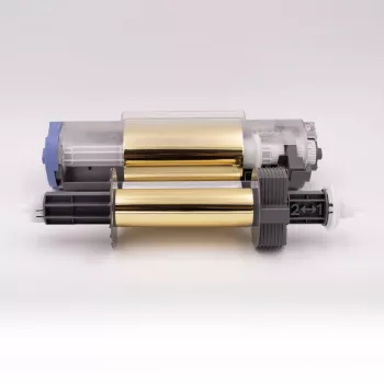 Brother HFA110GD fita de impressão laser dourado 11,1 cm de largura 120 m de comprimento