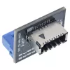 Adaptador interno InLine USB 3.0 para USB 3.1 painel frontal Key-A reto