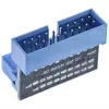 Adaptador USB 3.0 InLine interno, ligação ficha/conector fêmea, angular para baixo
