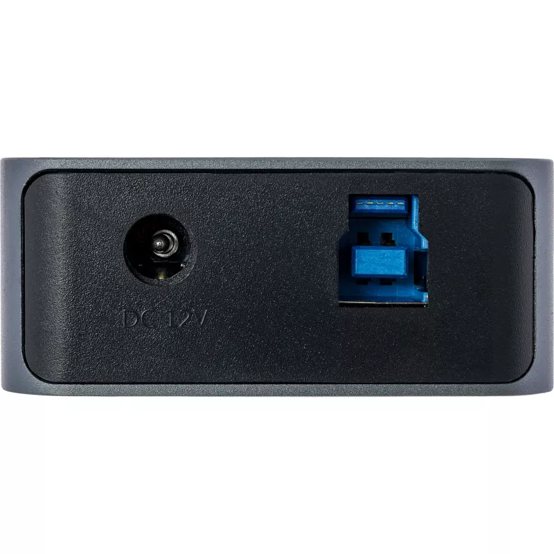 Hub USB 3.2 Gen.1 InLine, 7 portas, com interruptor, alumínio, cinzento, com fonte de alimentação