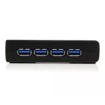 Hub USB 3.0 SuperSpeed StarTech.com 4 portas preto, USB 3.2 Gen 1 (3.1 Gen 1) Type-A, 5000 Mbit/s, preto, Power, 5 V, 2 A