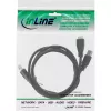 Cabo Y USB 3.2 Gen.1 InLine 2x ficha Type-A / ficha Micro-B, preto, 1,5m