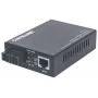 Conversor de suporte Gigabit Ethernet monomodo Intellinet, 10/100/1000Base-T para 1000Base-Lx (SC) monomodo, 20 km