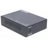 Conversor de suporte Gigabit Ethernet monomodo Intellinet, 10/100/1000Base-T para 1000Base-Lx (SC) monomodo, 20 km