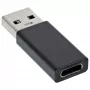 Adaptador USB 3.2 Gen.2 InLine 35810 ficha USB-A conector fêmea USB-C