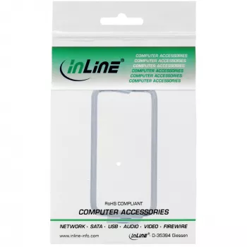 Suporte de cabos InLine 19110F metal zincado 40x80mm