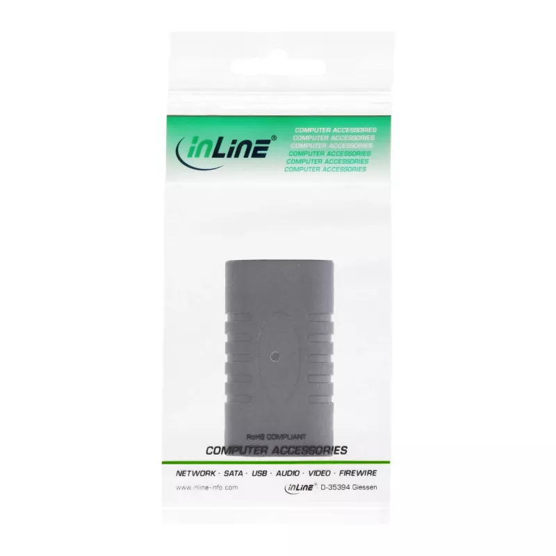 Adaptador USB 3.2 Gen.2 InLine 35808 ficha USB-C / conector fêmea USB-C