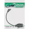 Cabo adaptador USB 3.2 Gen1 InLine 76206C 0,2 m USB A macho para fêmea Keystone