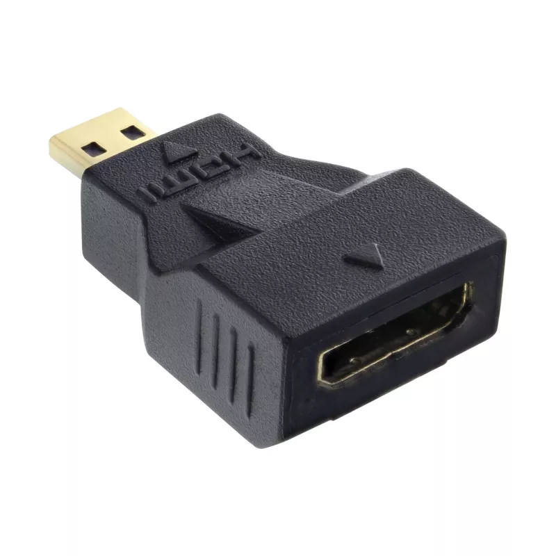 Adaptador HDMI InLine HDMI C fêmea / HDMI D macho 17690C