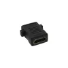 Adaptador HDMI de instalação InLine HDMI A fêmea / fêmea dourado, 4K2K