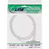 Cabo de extensão DC InLine 26801D macho/fêmea 4,0x1,7mm branco 1m