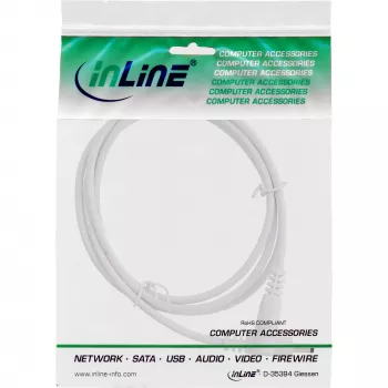 Cabo de extensão DC InLine, macho/fêmea DC 4,0x1,7mm, branco, 5m