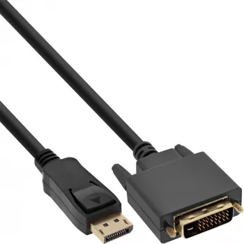 Cabo conversor DisplayPort para DVI InLine, preto, 5 m