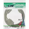 Cabo VGA RGB InLine ficha VGA / 3x ficha RCA 2 m