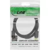Cabo DisplayPort InLine preto dourado 1,5 m