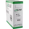 Cabo de rede InLine S/FTP PiMF Cat.6 AWG27 PVC CU 100 m, branco