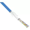 Cabo de rede InLine SF/UTP Cat.5e AWG26 CCA PVC azul 100 m