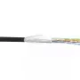 Cabo de rede InLine SF/UTP Cat.5e AWG26 CCA PVC preto 100 m