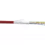 Cabo de rede InLine SF/UTP Cat.5e AWG26 CCA PVC vermelho 100 m
