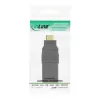 Adaptador HDMI InLine 17690M conector fêmea HDMI A / conector macho HDMI C dobrável dourado