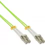 Cabo de fibra ótica duplex InLine LC/LC 50/125µm OM5 10 m