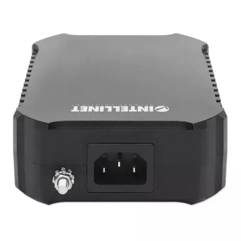 Intellinet Injetor 10G PoE++, uma porta de 95 W, IEEE 802.3bt (4PPoE), caixa de plástico (561945)