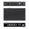 Intellinet Switch Gigabit Ethernet PoE+ de 5 portas com porta SFP, orçamento PoE de 91W