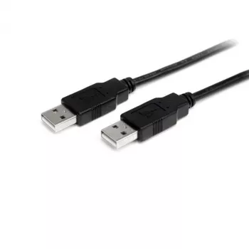 Cabo StarTech.com 1 m USB 2.0 A para A – M/M, 2 m, USB A, USB A, USB 2.0, macho/macho, preto