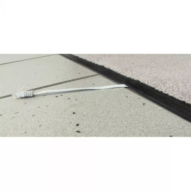 Cabo patch plano ultraslim InLine U/UTP Cat.6 Gigabit verde 3 m