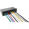 Cabo patch plano ultraslim InLine U/UTP Cat.6 Gigabit verde 3 m
