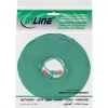 Cabo patch plano ultraslim InLine U/UTP Cat.6 Gigabit verde 5 m