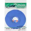 Cabo patch plano ultraslim InLine U/UTP Cat.6 Gigabit azul 10 m