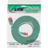 Cabo patch plano ultrafino InLine U/UTP Cat.6 Gigabit verde 2 m