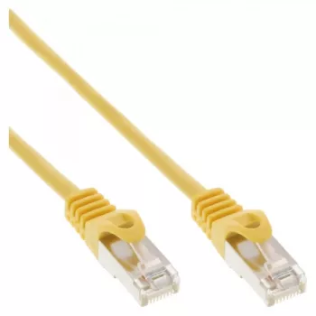 Cabo patch InLine SF/UTP Cat.5e amarelo 50 m