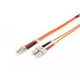 Cabo patch de fibra ótica Digitus DK-2532-01 LC/SC 1 m