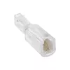 Twist-Stop InLine para auscultador telefónico ficha / conector fêmea 4P4C, InLine, 18890L